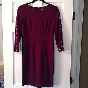 Burgundy size S Venus dress.